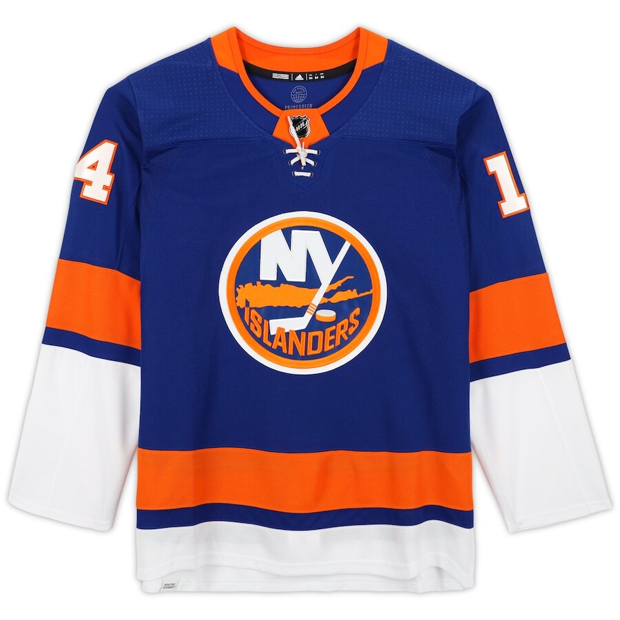 Men's New York Islanders Bo Horvat Blue Jersey