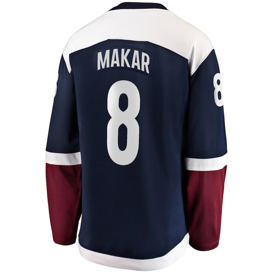 Men's Colorado Avalanche Cale Makar Navy Alternate Jersey