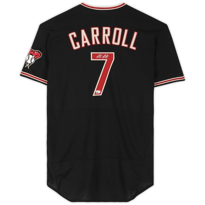 Men's Arizona Diamondbacks Corbin Carroll Black Jersey