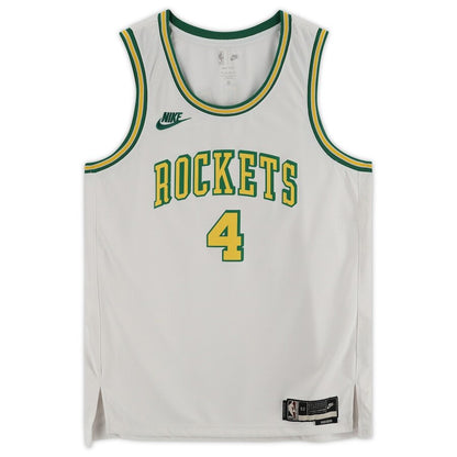 Men's Houston Rockets Jalen Green White Jersey