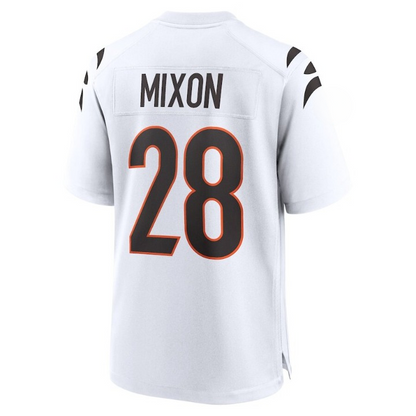 Men's Cincinnati Bengals Joe Mixon White Jersey