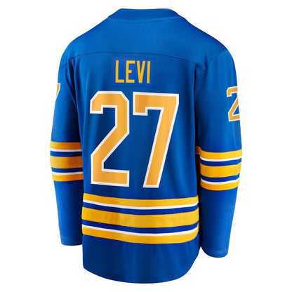 Men's Buffalo Sabres Devon Levi Royal Jersey