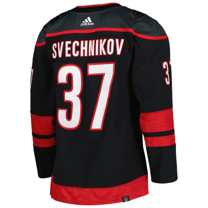 Men's Carolina Hurricanes Andrei Svechnikov Black Jersey