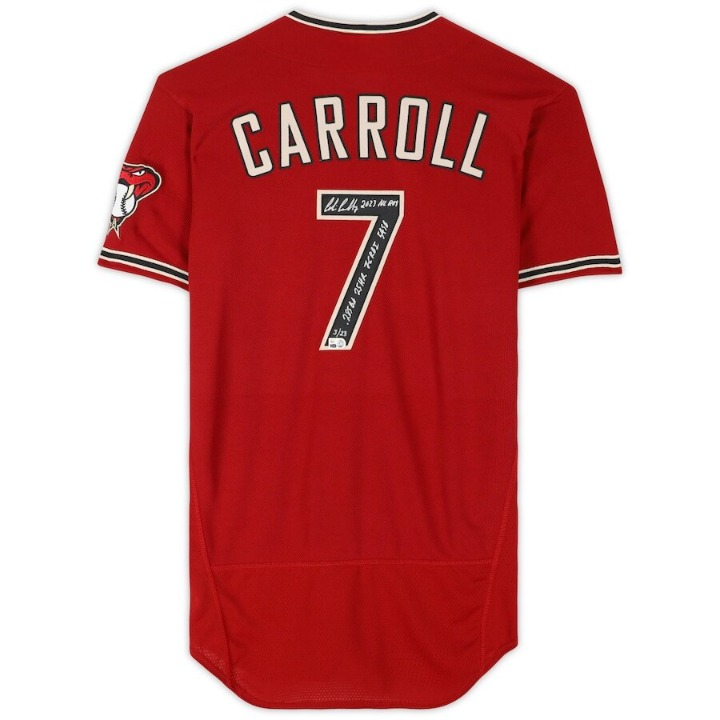 Men's Arizona Diamondbacks Corbin Carroll Red Jersey