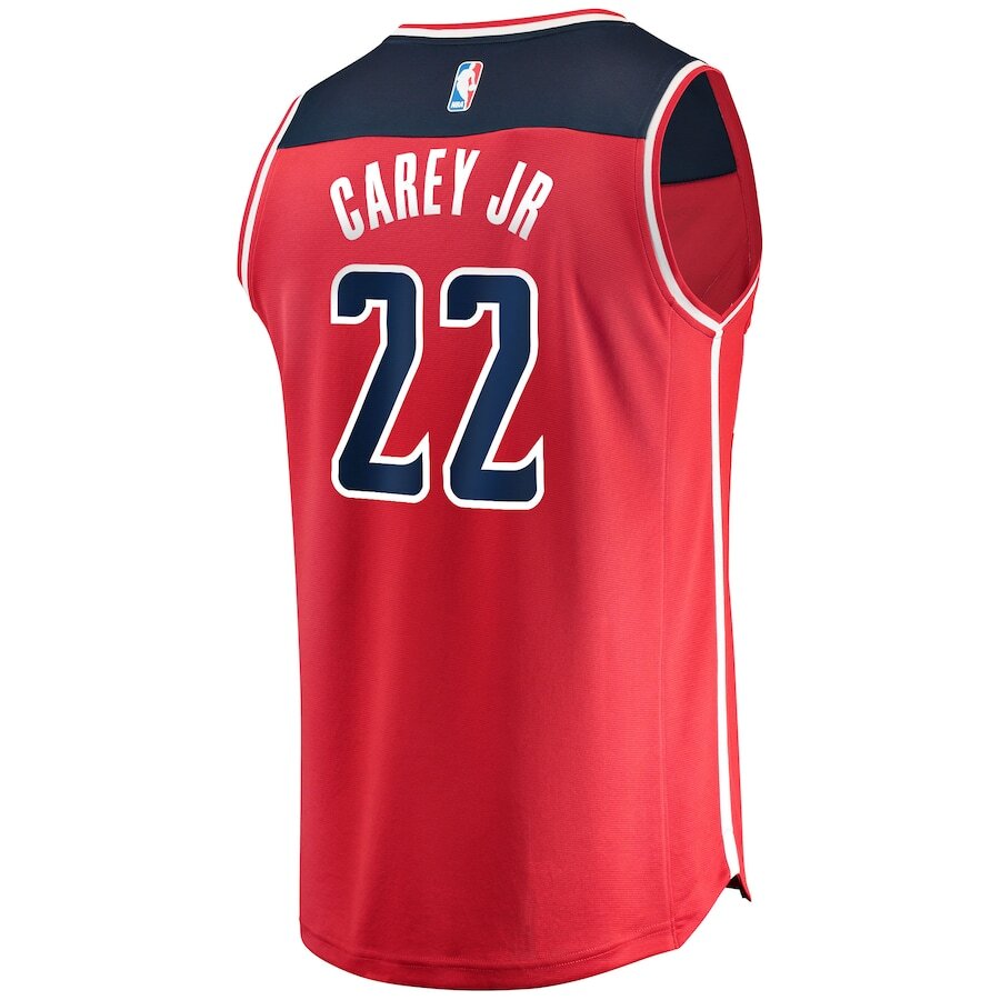 Men's Washington Wizards Vernon Carey Jr. Red Jersey