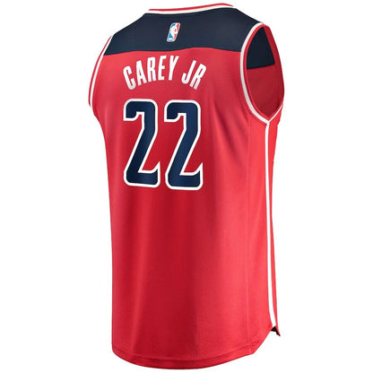 Men's Washington Wizards Vernon Carey Jr. Red Jersey