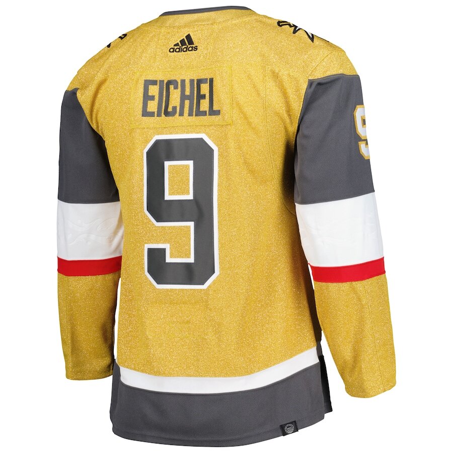 Men's Vegas Golden Knights Jack Eichel Gold Jersey