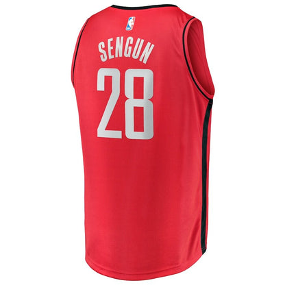 Men's Houston Rockets Alperen Sengun Red Jersey