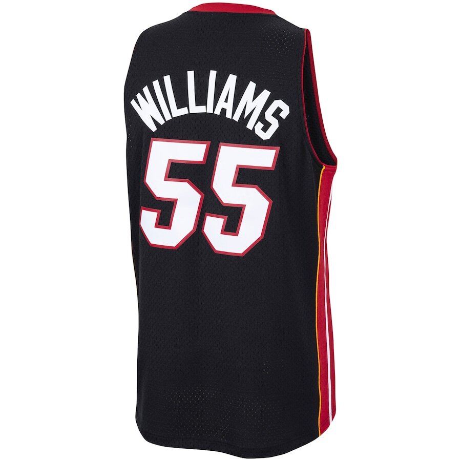 Men's Miami Heat Jason Williams Black Jersey