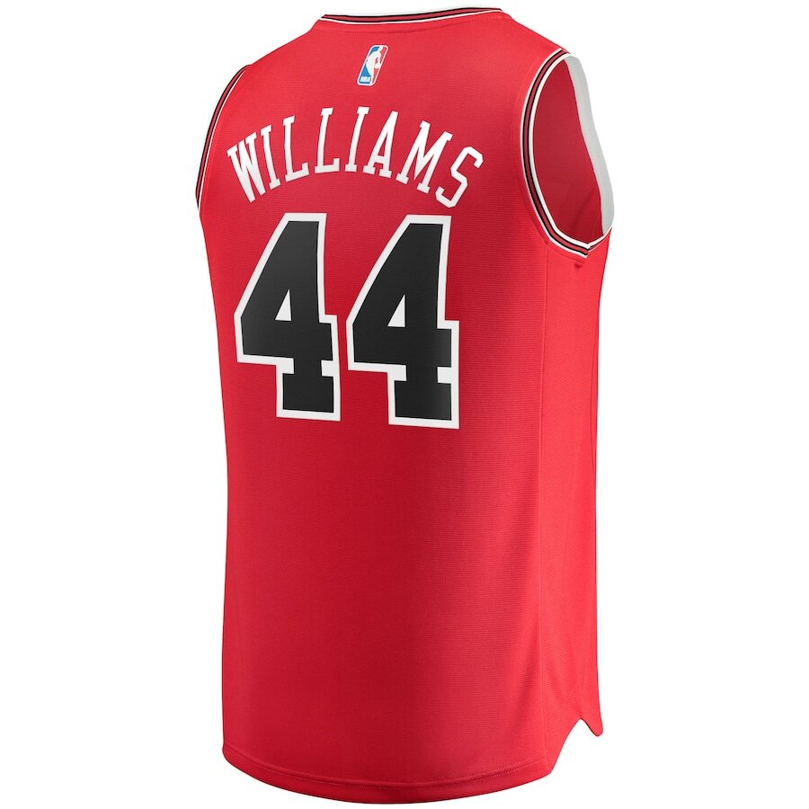 Men's Chicago Bulls Patrick Williams Red Jersey