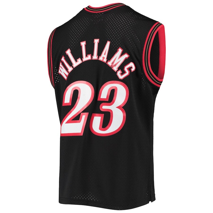 Men's Philadelphia 76ers Lou Williams Black Jersey