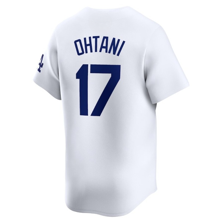 Men's Los Angeles Dodgers Shohei Ohtani White Jersey