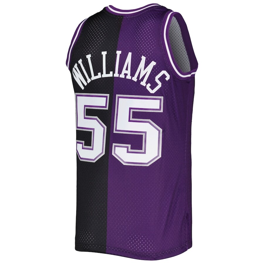 Men's Sacramento Kings Jason Williams Purple/Black Jersey