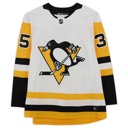 Men's Pittsburgh Penguins Tristan Jarry White Jersey