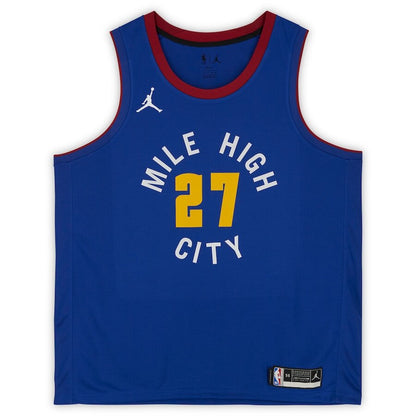 Men's Denver Nuggets Jamal Murray Blue Jersey