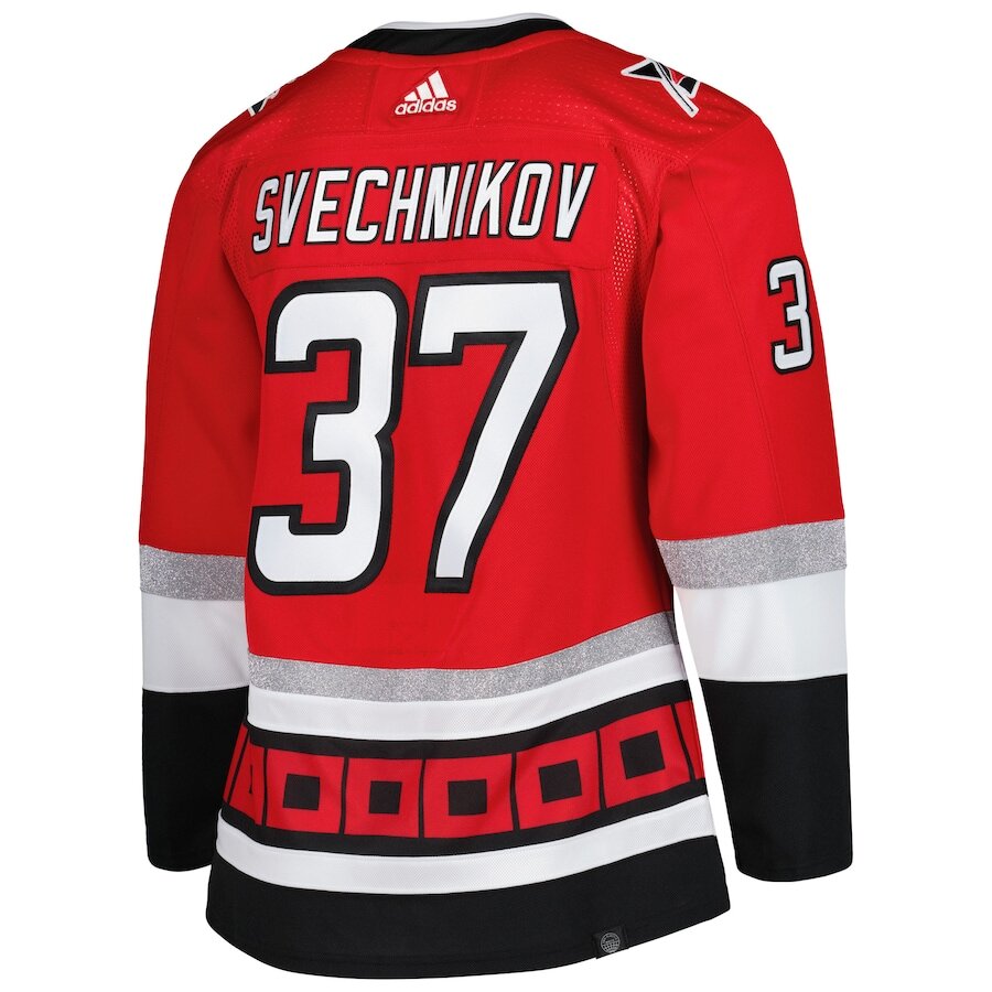 Men's Carolina Hurricanes Andrei Svechnikov Red Jersey