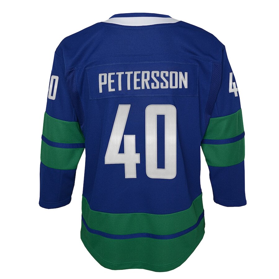 Men's Vancouver Canucks Elias Pettersson Royal Alternate Jersey