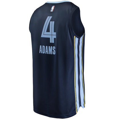 Men's Memphis Grizzlies Steven Adams Navy Jersey