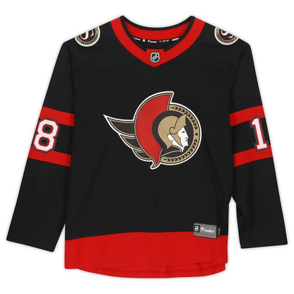 Men's Ottawa Senators Tim Stutzle Black Jersey