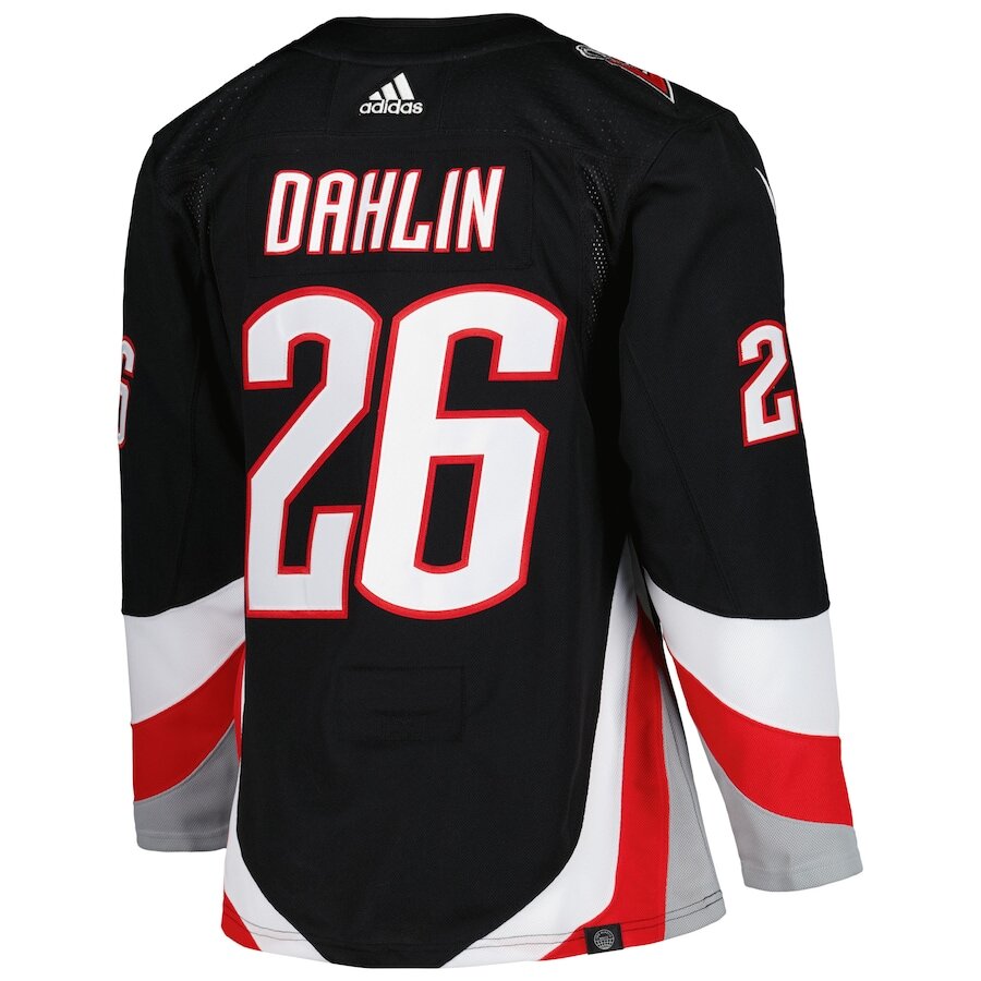 Men's Buffalo Sabres Rasmus Dahlin Black Alternate Jersey