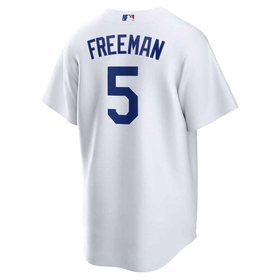 Men's Los Angeles Dodgers Freddie Freeman White Jersey