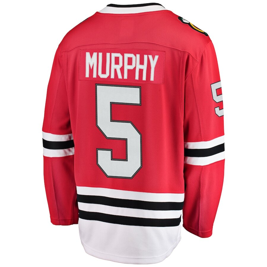 Men's Chicago Blackhawks Connor Murphy Red Jersey