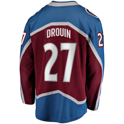 Men's Colorado Avalanche Jonathan Drouin Maroon Jersey