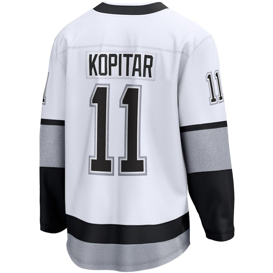 Men's Los Angeles Kings Anze Kopitar White Alternate Jersey