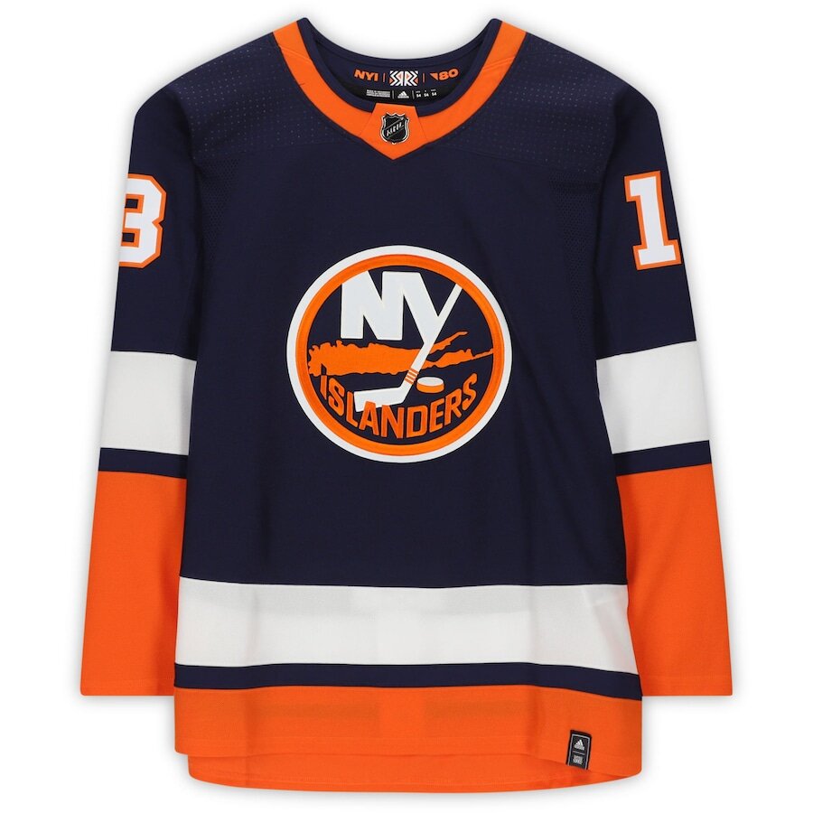 Men's New York Islanders Mathew Barzal Reverse Retro Jersey