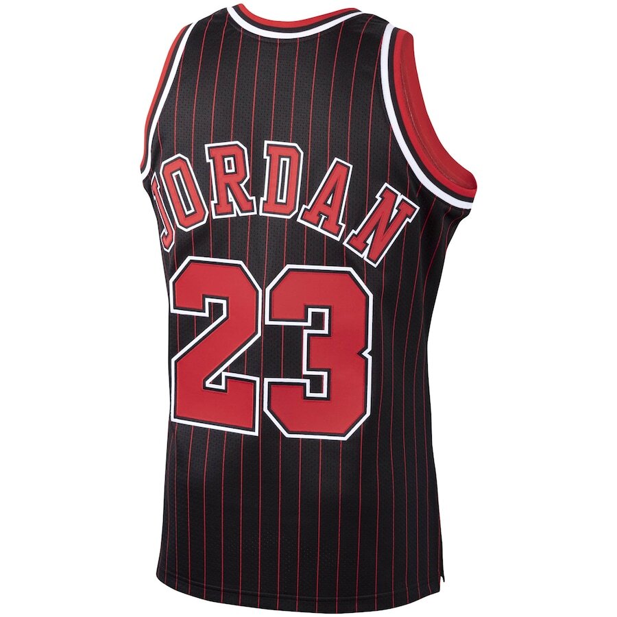 Men's Chicago Bulls Michael Jordan Black Alternate Jersey