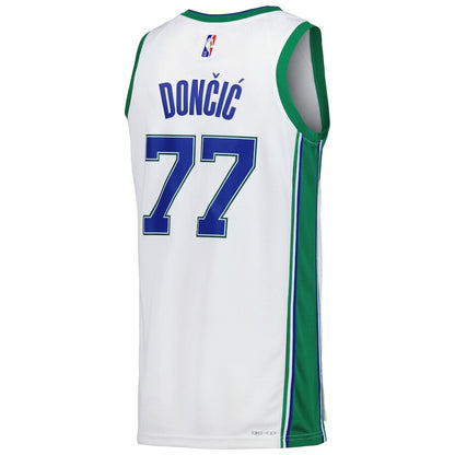 Men's Dallas Mavericks Luka Dončić White Jersey