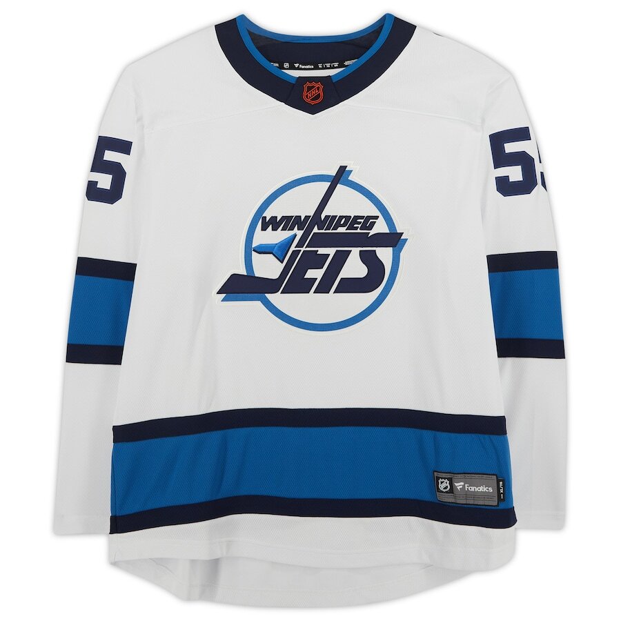 Men's Winnipeg Jets Mark Scheifele White Jersey