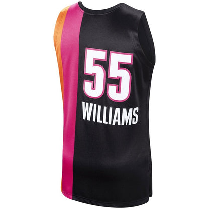 Men's Miami Heat Jason Williams Black Jersey