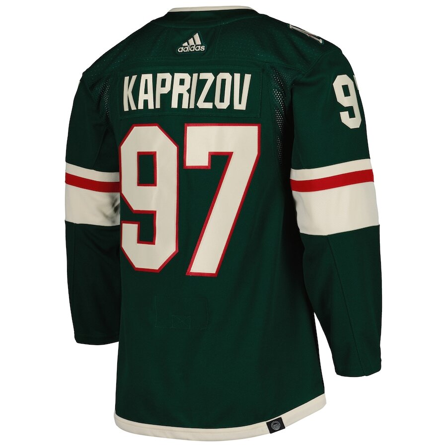 Men's Minnesota Wild Kirill Kaprizov Primegreen Jersey