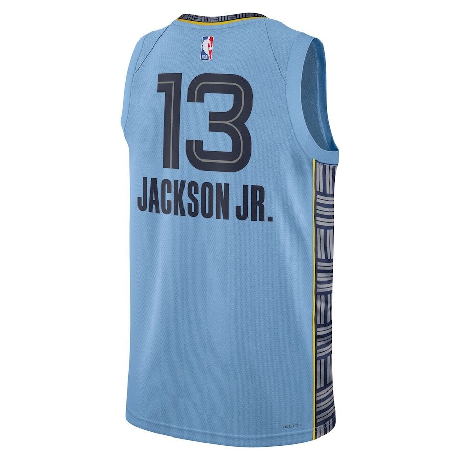 Men's Memphis Grizzlies Jaren Jackson Jr. Light Blue Jersey