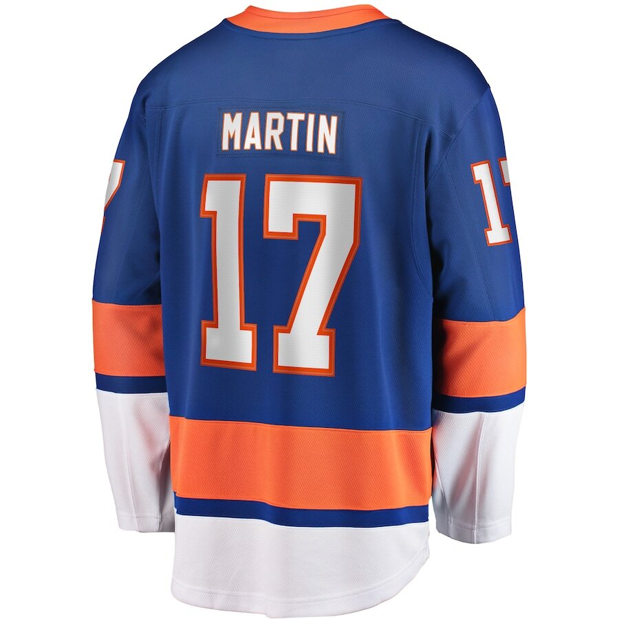 Men's New York Islanders Matt Martin Royal Jersey