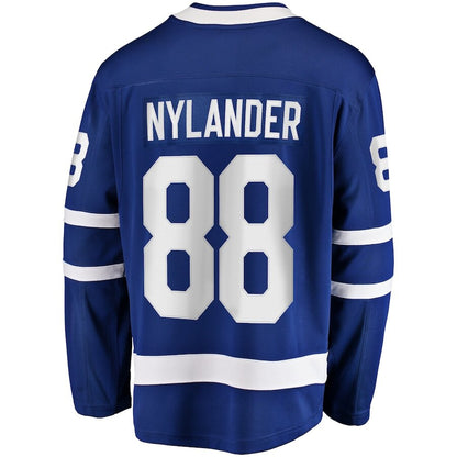 Men's Toronto Maple Leafs William Nylander Blue Jersey