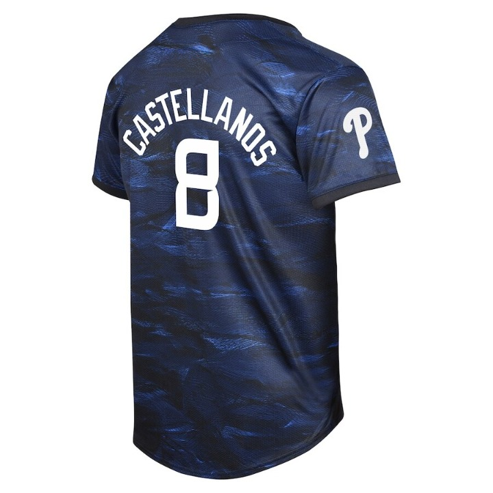 Men's Philadelphia Phillies Nick Castellanos Royal Jersey