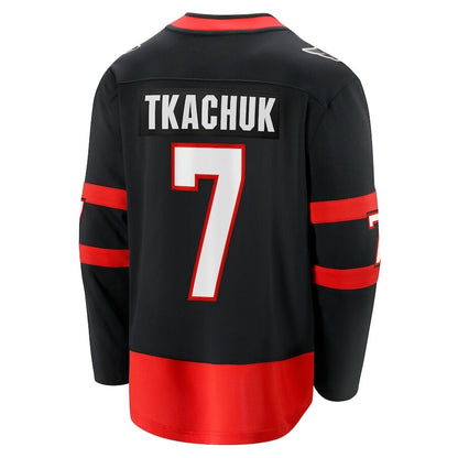 Men's Ottawa Senators Brady Tkachuk Black Alternate Jersey