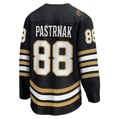 Men's Boston Bruins David Pastrnak Black Jersey