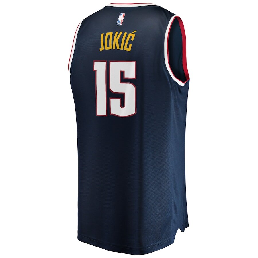 Men's Denver Nuggets Nikola Jokic Navy Jersey