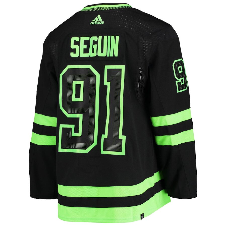 Men's Dallas Stars Tyler Seguin Kelly Black Alternate Jersey