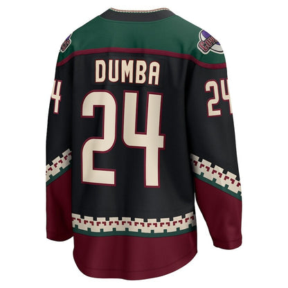 Men's Arizona Coyotes Matt Dumba Black Jersey