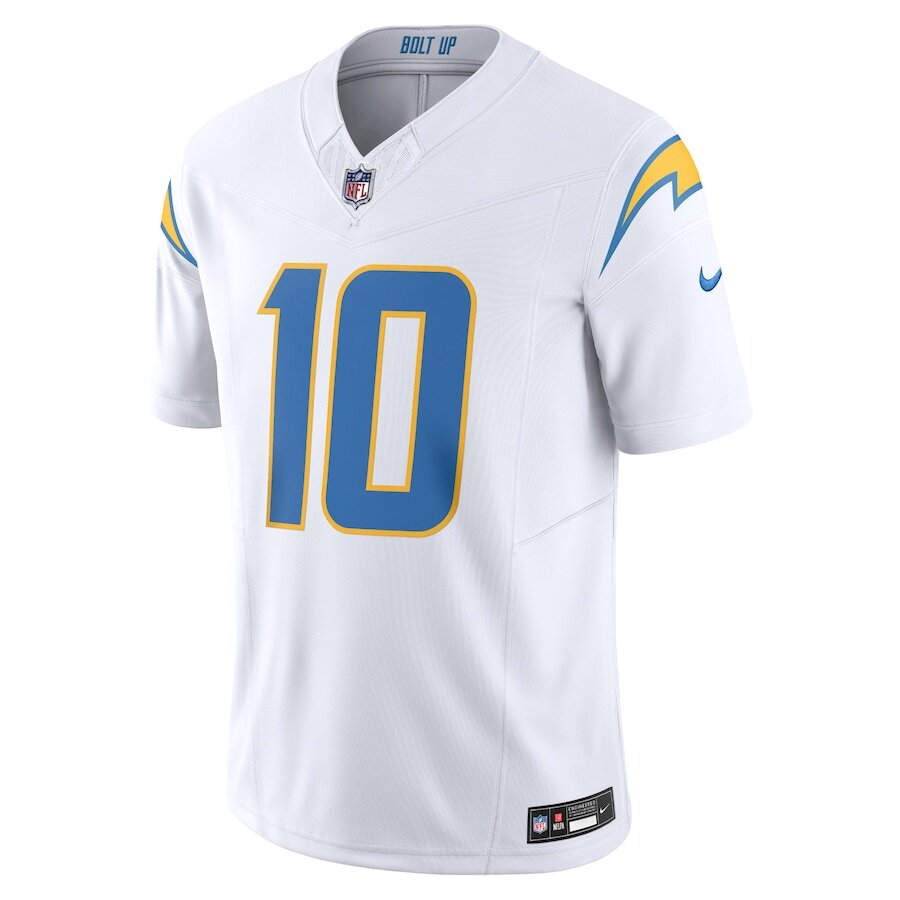 Men's Los Angeles Chargers Justin Herbert White Jersey