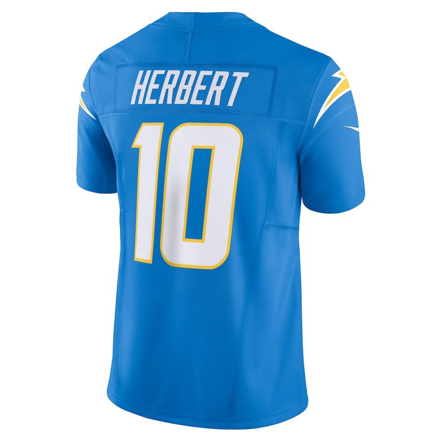 Men's Los Angeles Chargers Justin Herbert Powder Blue Jersey