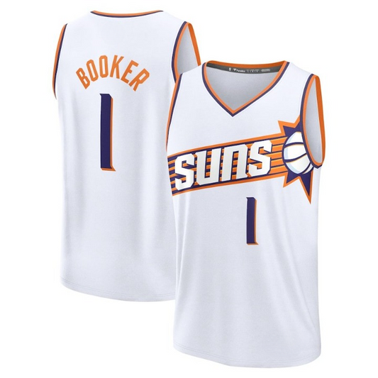 Men's Phoenix Suns Devin Booker White Jersey