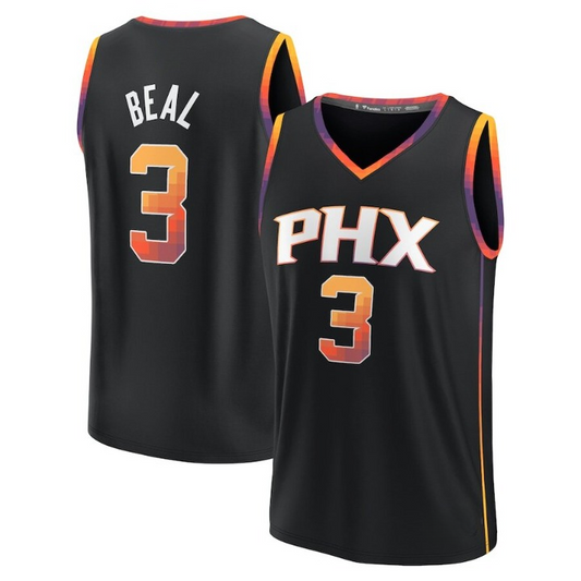 Men's Phoenix Suns Bradley Beal Black Jersey