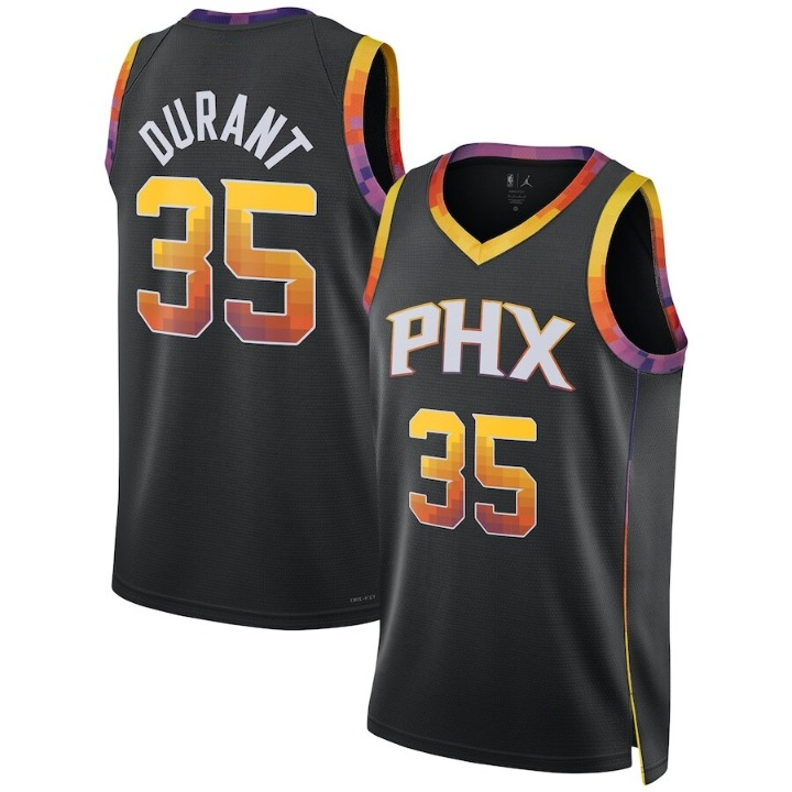 Men's Phoenix Suns Kevin Durant Black Jersey