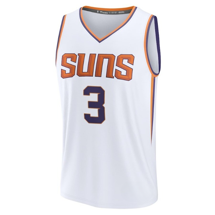 Men's Phoenix Suns Bradley Beal White Jersey