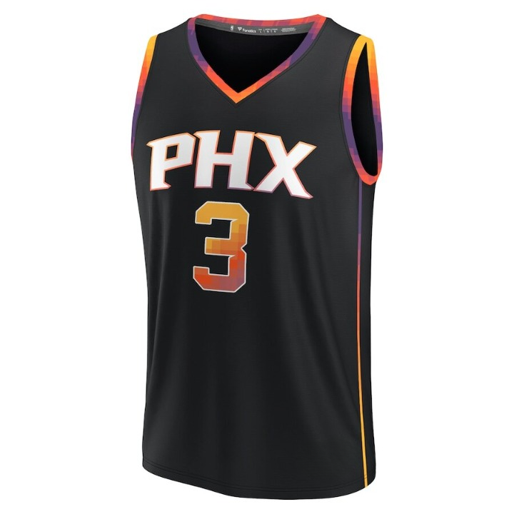 Men's Phoenix Suns Bradley Beal Black Jersey